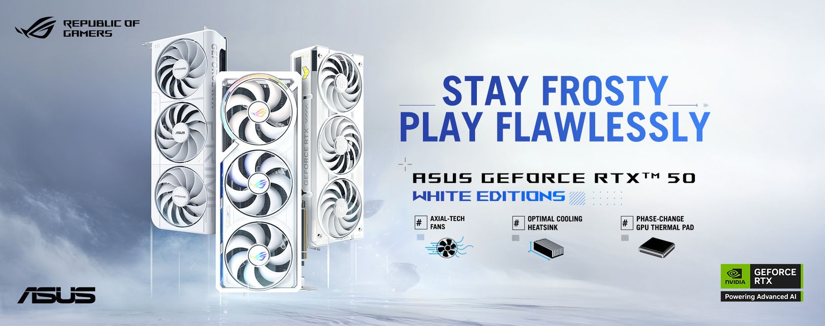 ASUS GeForce RTX 50 White Editions